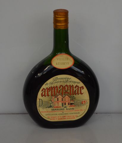 1 bouteille ARMAGNAC SAMALENS VIEILLE RE...