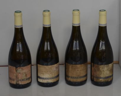 null 4 bout CHEVALIER MONTRACHET CLOS DES CHEVALIERS 3 of 2014 and one illegible
