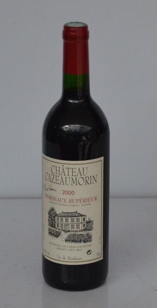 6 bouteilles CHÂTEAU CZEAU MORIN 2000