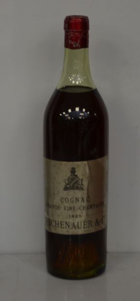 null 1 bottle GRANDE FINE CHAMPAGNE 1825 Eschnauer