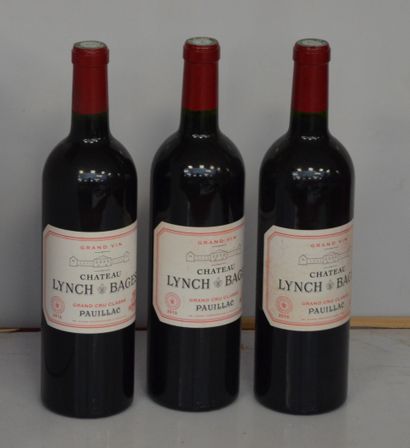 3 bout CHT LYNCH BAGES 2010