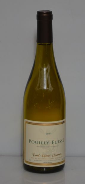 null 6 bouteilles POUILLY FUISSE 2019 Paul.H enri LACROIX