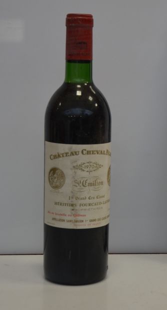 1 bouteille CHT CHEVAL BLANC 1970 TB