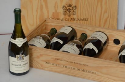 6 bouteilles MEURSAULT CHARMES 2013 Château...