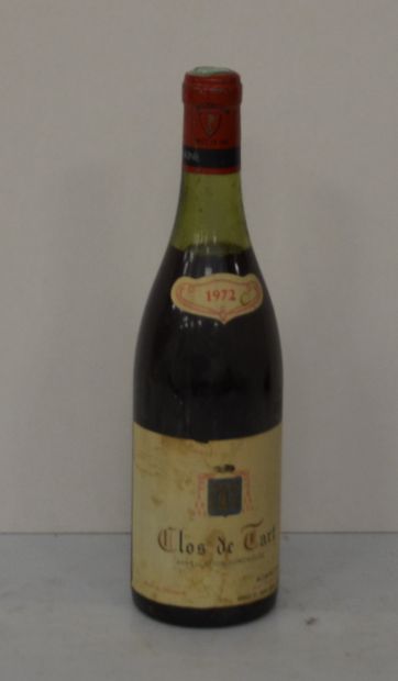 1 bottle CLOS DE TART 1972 MOMMESSIN (slightly...
