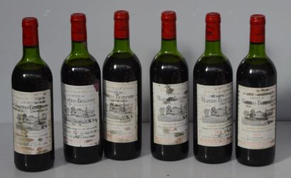 6 bottles CHÂTEAU MAZERIS BELLEVUE 75