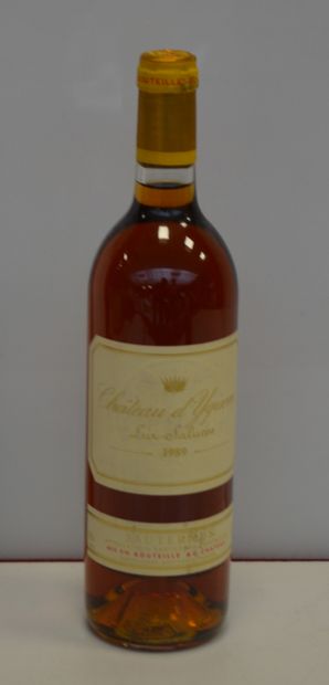 1 bouteille CHT D'YQUEM 1989 EXC