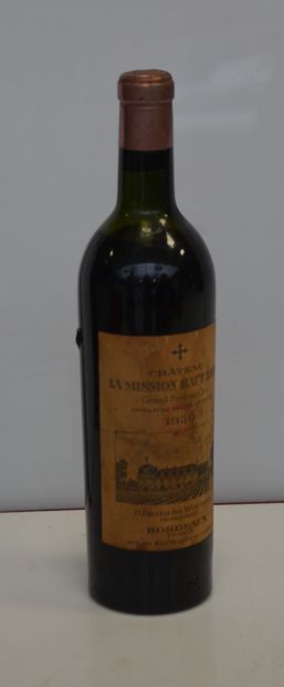 1 bouteille LA MISSION HAUT BRION 1950 (debut...
