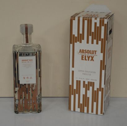 1 bottle VODKA ABSOLUTE ELYX (4,5L)