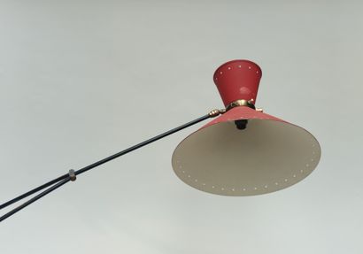 null René MATHIEU, Lunel Edition (attributed to )

Large wall lamp "DIABOLO" the...