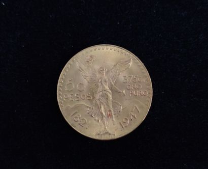PIECE de 50 pesos, Mexique, 1947