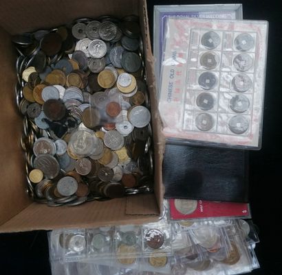 null 
Large LOT including more than THOUSAND CURRENCIES, bulk base metals, worldwide,...