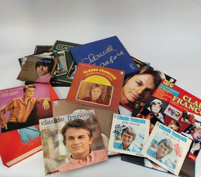null ALMOST COMPLETE COLLECTION OF CLAUDE FRANCOIS' VINYL RECORDS

SET of 101 LPs,...