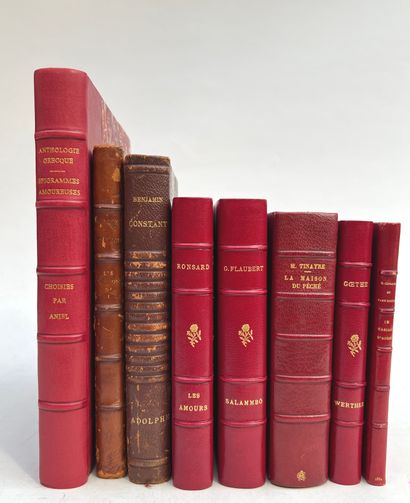 null 
Lot comprenant sept volumes comprnant : 



Hippolyte LEMAIRE et Philippe ROUVRE

Le...