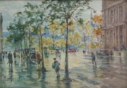 null 
René LEVERD (1872-1938)



Animations, passers-by, old cars and buses in Paris...