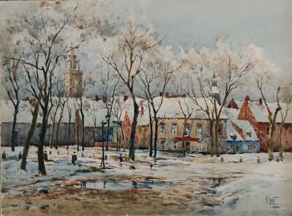 
René LEVERD (1872-1938)



View of Hesdin...
