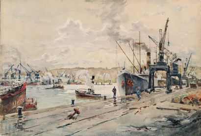 
René LEVERD (1872-1938)



Steamboats in...