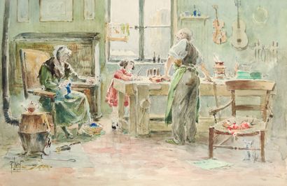 
René LEVERD (1872-1938)



In the workshop...