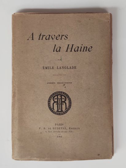 null 
René LEVERD (1872-1938)



Paperback of Emile Langlade " A travers la Haine"...