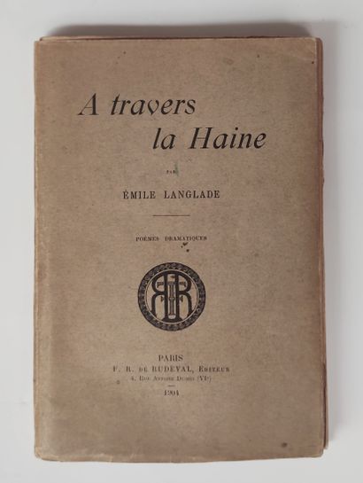 null 
René LEVERD (1872-1938)



Livre broché d' Emile Langlade " A travers la Haine"...