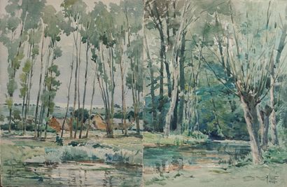 
René LEVERD (1872-1938)



River in the...
