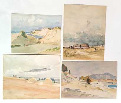 null 
René LEVERD (1872-1938)



Paysages divers et bords de mers.

Ensemble de sept...