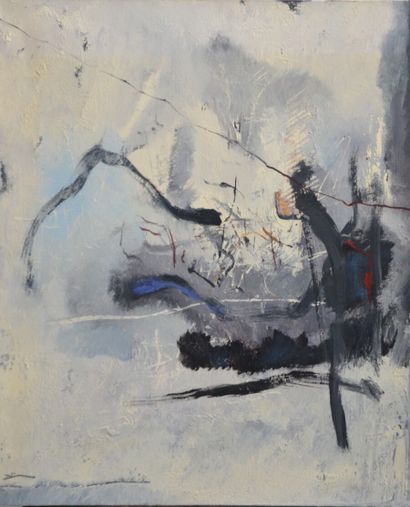 DUMINIL Franck (1933-2014) 
Abstract composition...