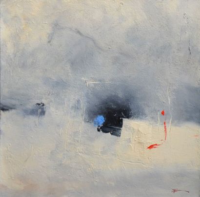 null DUMINIL Franck (1933-2014) 

"Dawn of the blues IV"

HST, signed lower right...