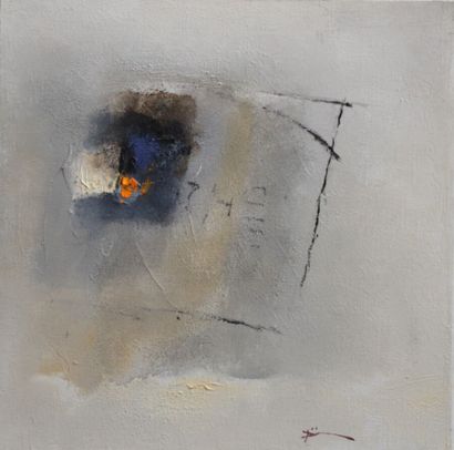 null DUMINIL Franck (1933-2014) 

"Traces V"

HST, signed lower right and titled...