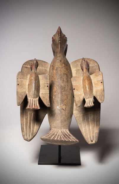 null Sénoufo

(Côte d'Ivoire) Représentation de l’oiseau calao avec deux oisillons...