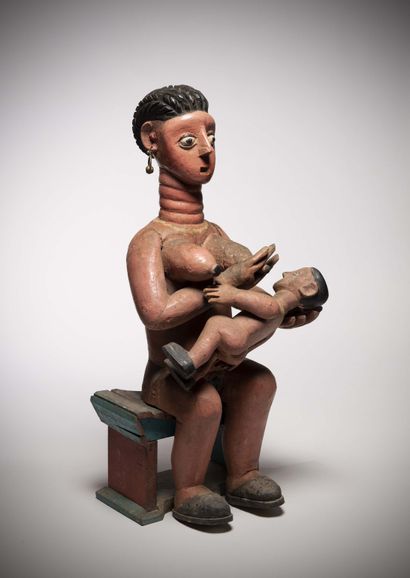null Ewé

(Togo) Importante maternité assise sur un tabouret traditionnel.

Elle...