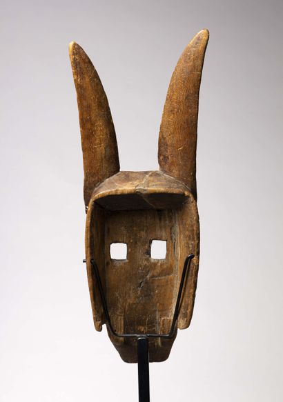 null Bambara Très ancien masque hyène « suruku » de l’association du koré.

Bois...