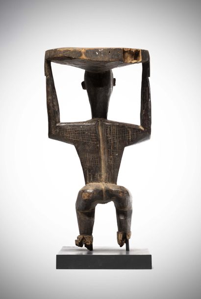null Afo

( Nigeria ) Caryatid altar seat representing a woman with angular features...