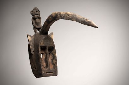 null Dogon

(Mali) Large pecking mask with beak "dyodyomin".

Monoxyle in natural...