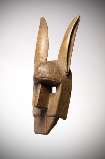 Bambara Très ancien masque hyène « suruku »...
