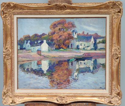 null Paul MADELINE (1863-1920)

Saint Keradec, Hennebont

Oil on canvas signed with...