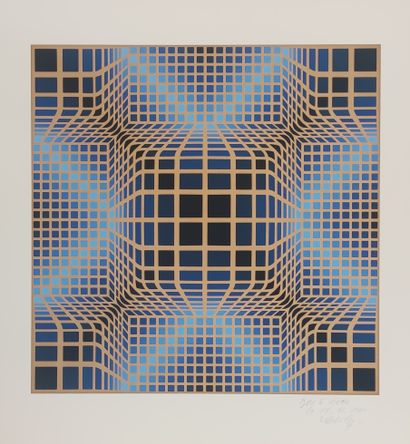 null 
Victor VASARELY (1906-1997)

Composition

Serigraphy annotated "bon à tirer...