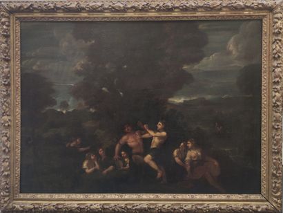 null 
LAURI Filippo (Entourage of)

Rome 1623 - id. : 1694

Apollo flaying Marsyas...