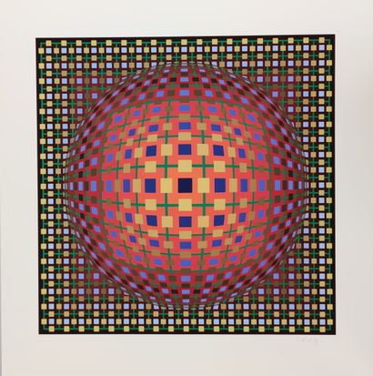 
Victor VASARELY (1906-1997)

Composition...