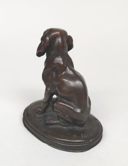 null Alfred JACQUEMART (1824-1896)
Epreuve en bronze, d'éditions multiples à patine...