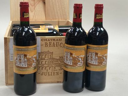 null 12 bouteilles Château Ducru-Beaucaillou 1995 2ème GCC Saint-Julien CB