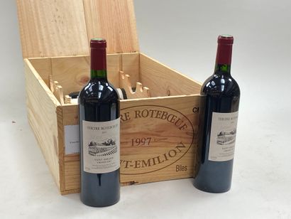 8 bouteilles Château Tertre Rotebœuf 1997...