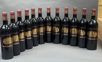 12 bouteilles Château Palmer 1978 3ème GCC...