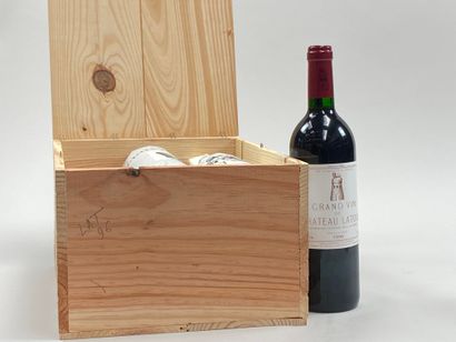 null 6 bouteilles Château Latour 1996 1er GCC Pauillac CB