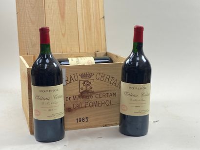 null 6 magnums Château Certan de May de Certan 1985 Pomerol CB