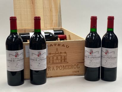 null 12 bouteilles Château Latour à Pomerol 1989 Pomerol CB