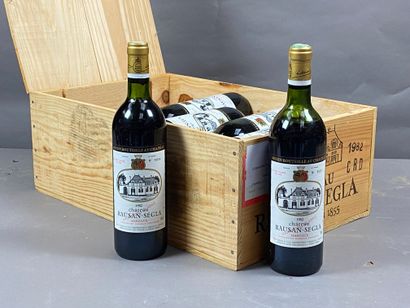 12 bouteilles Château Rauzan-Ségla 1982 2ème...