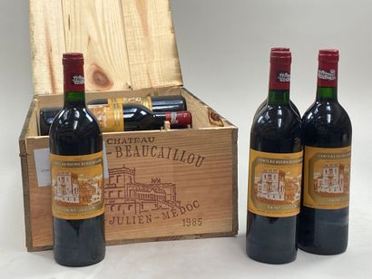 null 12 bottles Château Ducru-Beaucaillou 1985 2nd GCC Saint-Julien CB (5 BG)