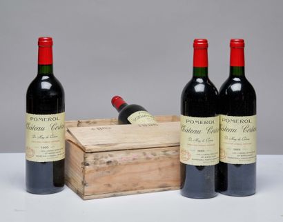 4 bouteilles Château Certan de May de Certan...