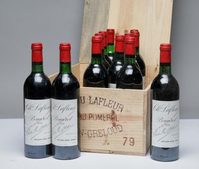 null 12 bouteilles Château Lafleur 1979 Pomerol CB (BG/NTLB)